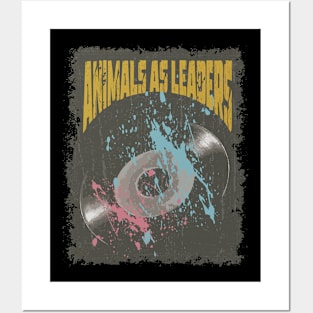 Animals As Leaders Vintage Vynil Posters and Art